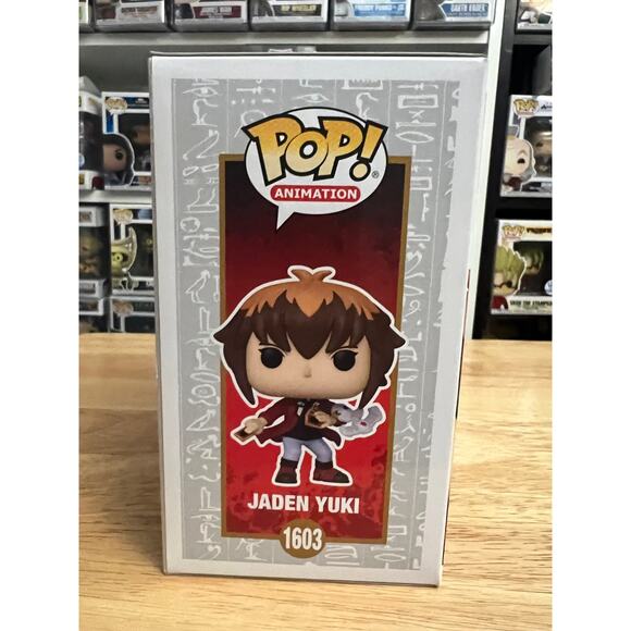 Jaden Yuki Yugioh Funko Pop #1603 Yu-Gi-Oh! Animation Anime Trading Card Game TV - Picture 2 of 6